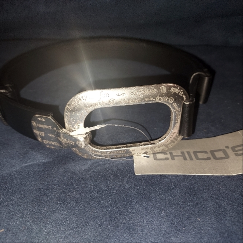 ⚜️ CHICO BELT ⚜️ TROUSER ⚜️ INTERLOCK ⚜️ NWT  ⚜️ ADJUSTABLE ⚜️ SMALL/MED ⚜️